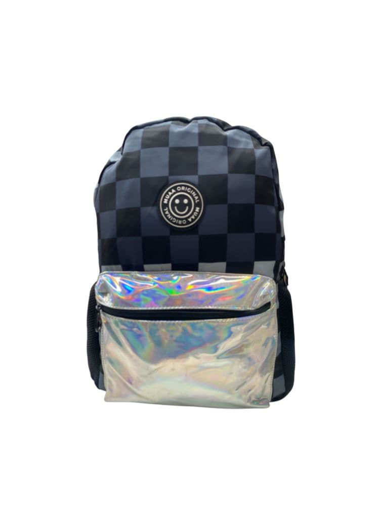 Mochila cuadros muaa — imagen 1